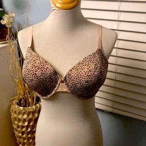 40C Maidenflrm Leopard Bra